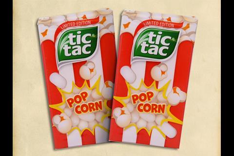 Germany: Popcorn Tic Tac